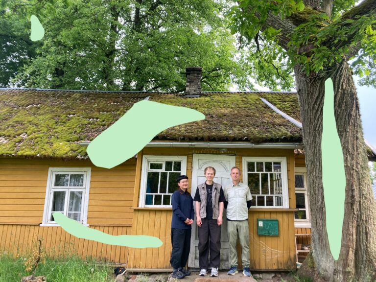 Birželio, liepos mėnesių rezidentai: Jokūbas Vaicekauskas, Hiroko Tsuchimoto ir Jack Faber